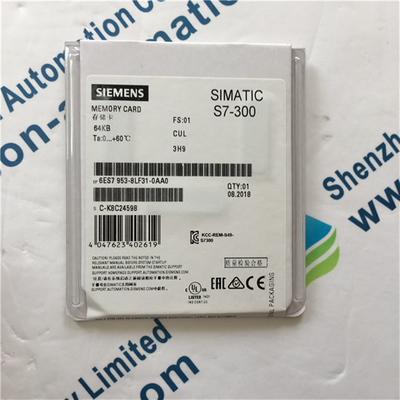 Siemens 6ES7953-8LF31-0AA0 SIMATIC S7, Micro Memory Card para S7-300 / C7 / ET 200, 3, 3V NFLASH, 64 KB